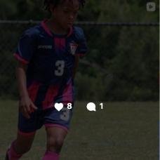 Player #3 match action